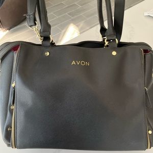 NWT Avon Representative business tote with products
